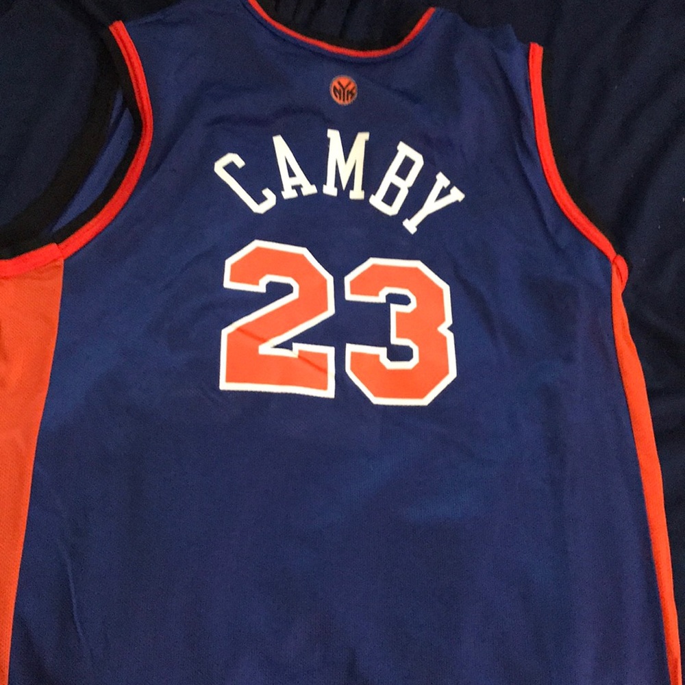 Marcus Camby Champion Knicks Jersey - Picture 2 of 2